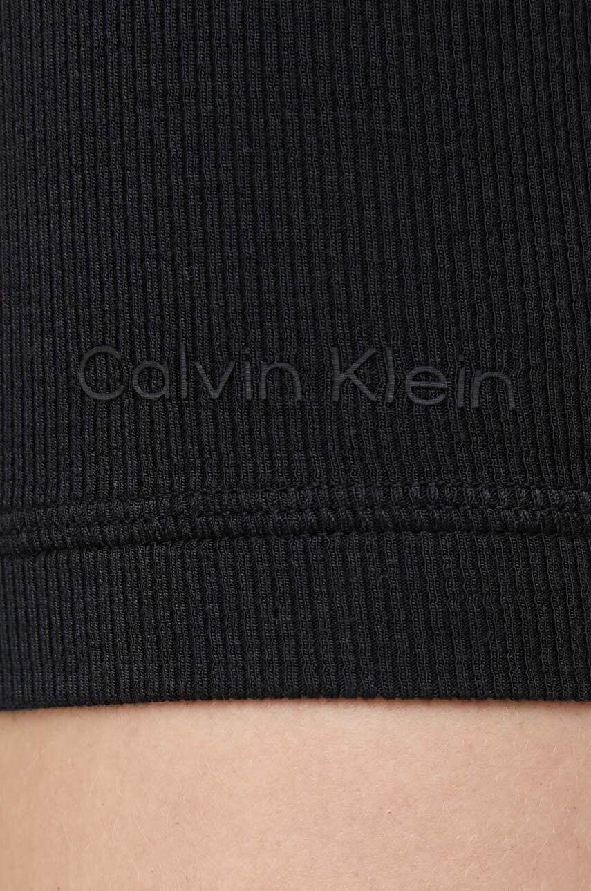 Calvin Klein Tričko černá barva - Pepit.cz