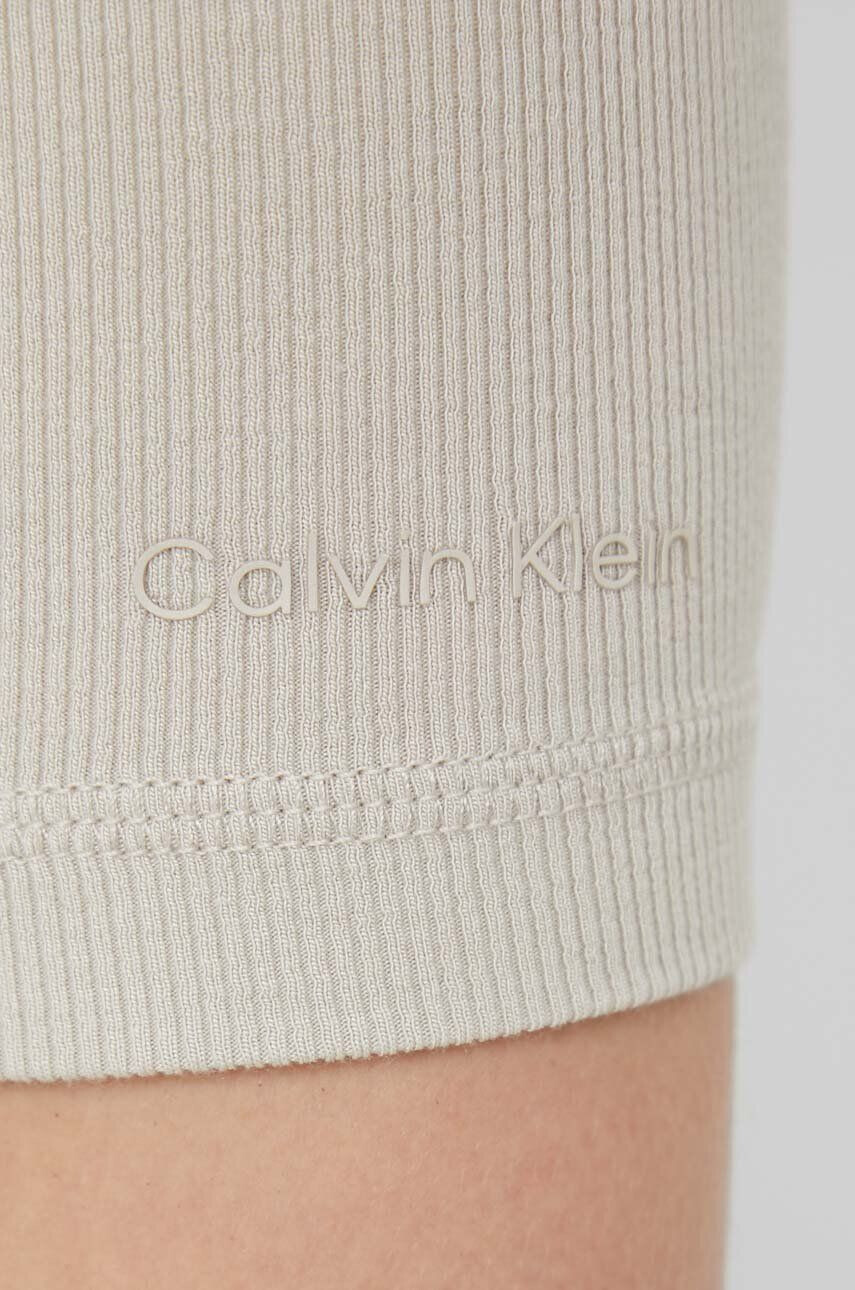 Calvin Klein Tričko béžová barva - Pepit.cz