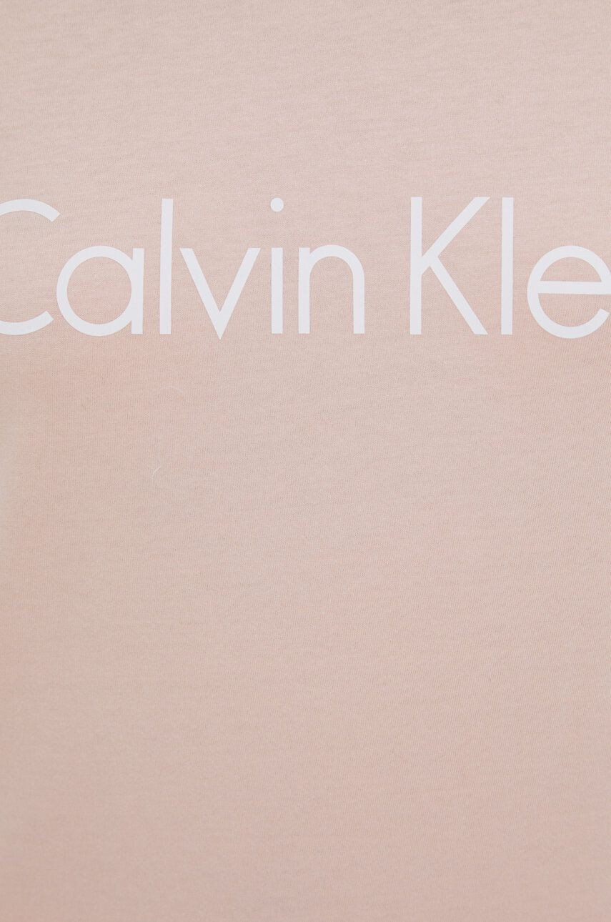 Calvin Klein Underwear Bavlněné pyžamové tričko oranžová barva bavlněná - Pepit.cz