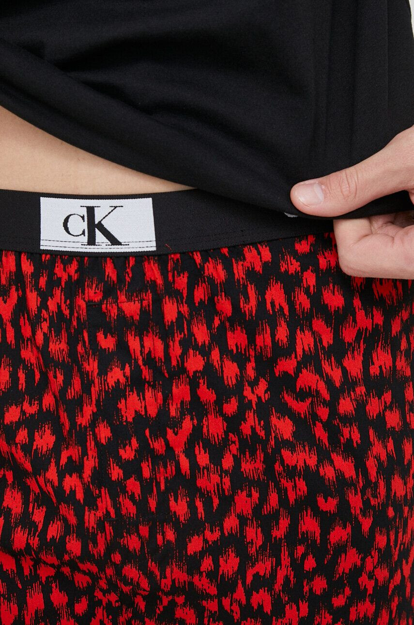 Calvin Klein Underwear Bavlněné pyžamo bílá barva - Pepit.cz