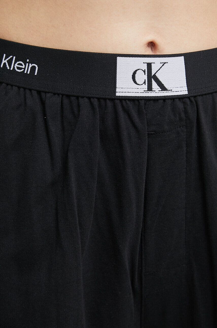 Calvin Klein Underwear Bavlněné pyžamové kalhoty černá barva bavlněná - Pepit.cz