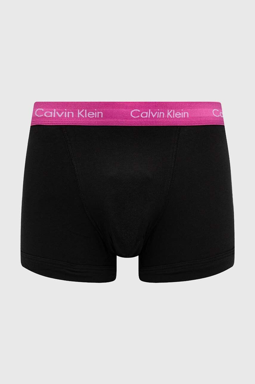 Calvin Klein Underwear Boxerky 3-pack pánské černá barva - Pepit.cz