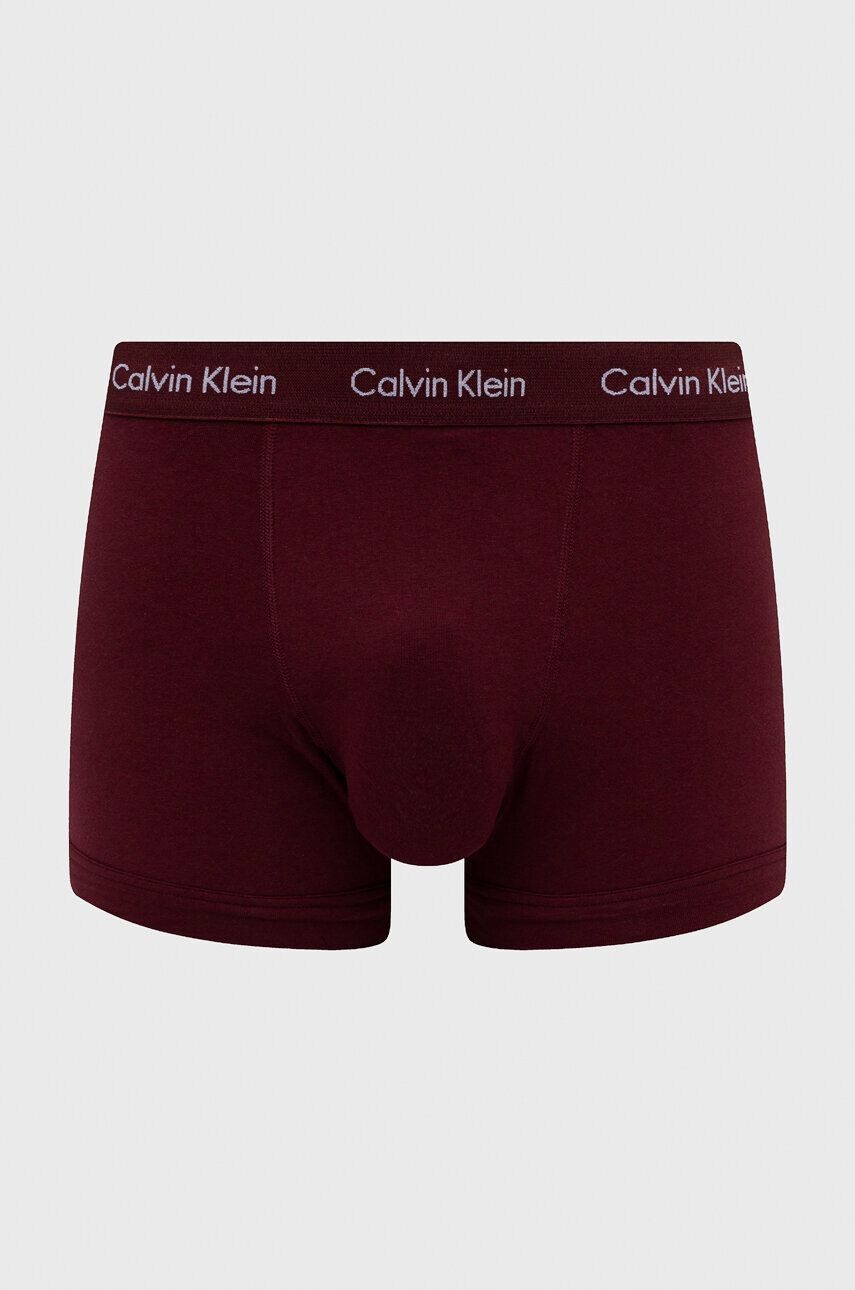 Calvin Klein Underwear Boxerky 3-pack pánské růžová barva - Pepit.cz