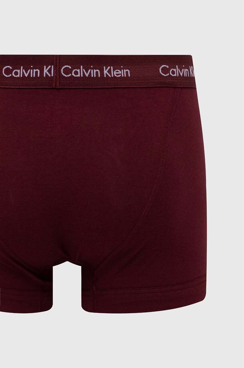 Calvin Klein Underwear Boxerky 3-pack pánské růžová barva - Pepit.cz