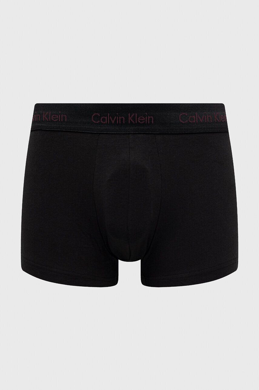 Calvin Klein Underwear Boxerky 3-pack pánské černá barva - Pepit.cz