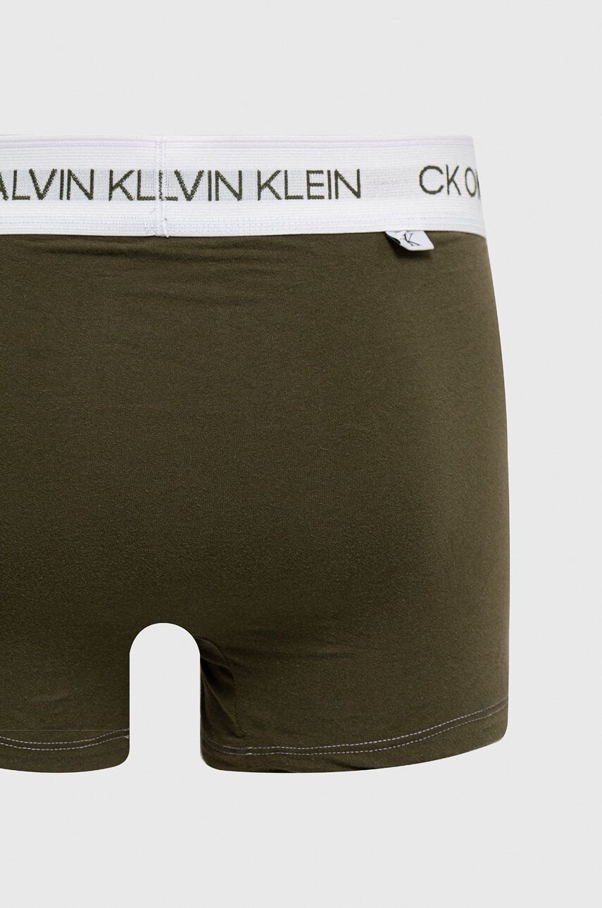 Calvin Klein Underwear Boxerky pánské zelená barva - Pepit.cz