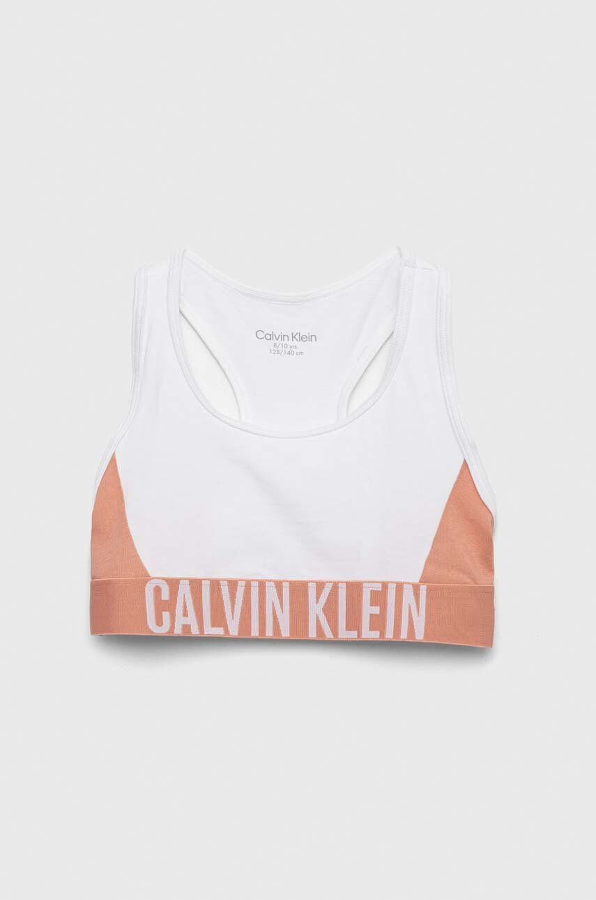 Calvin Klein Underwear Dětská podprsenka 2-pack černá barva - Pepit.cz