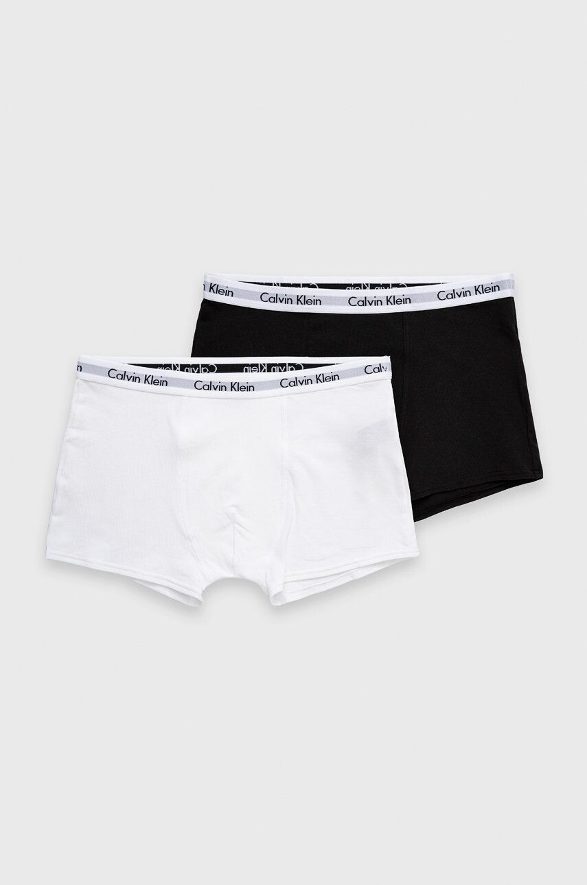 Calvin Klein Underwear Dětské boxerky 2-pack černá barva - Pepit.cz