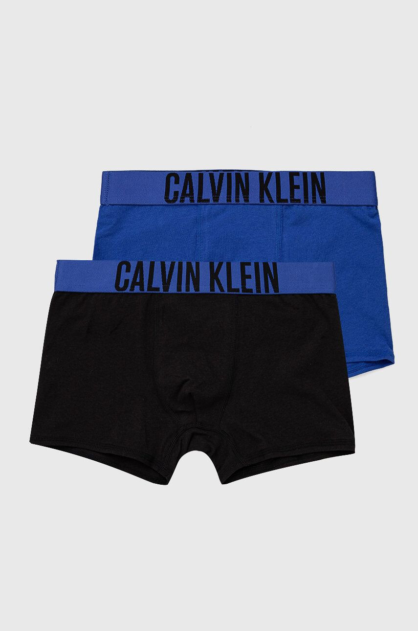 Calvin Klein Underwear Dětské boxerky tmavomodrá barva - Pepit.cz