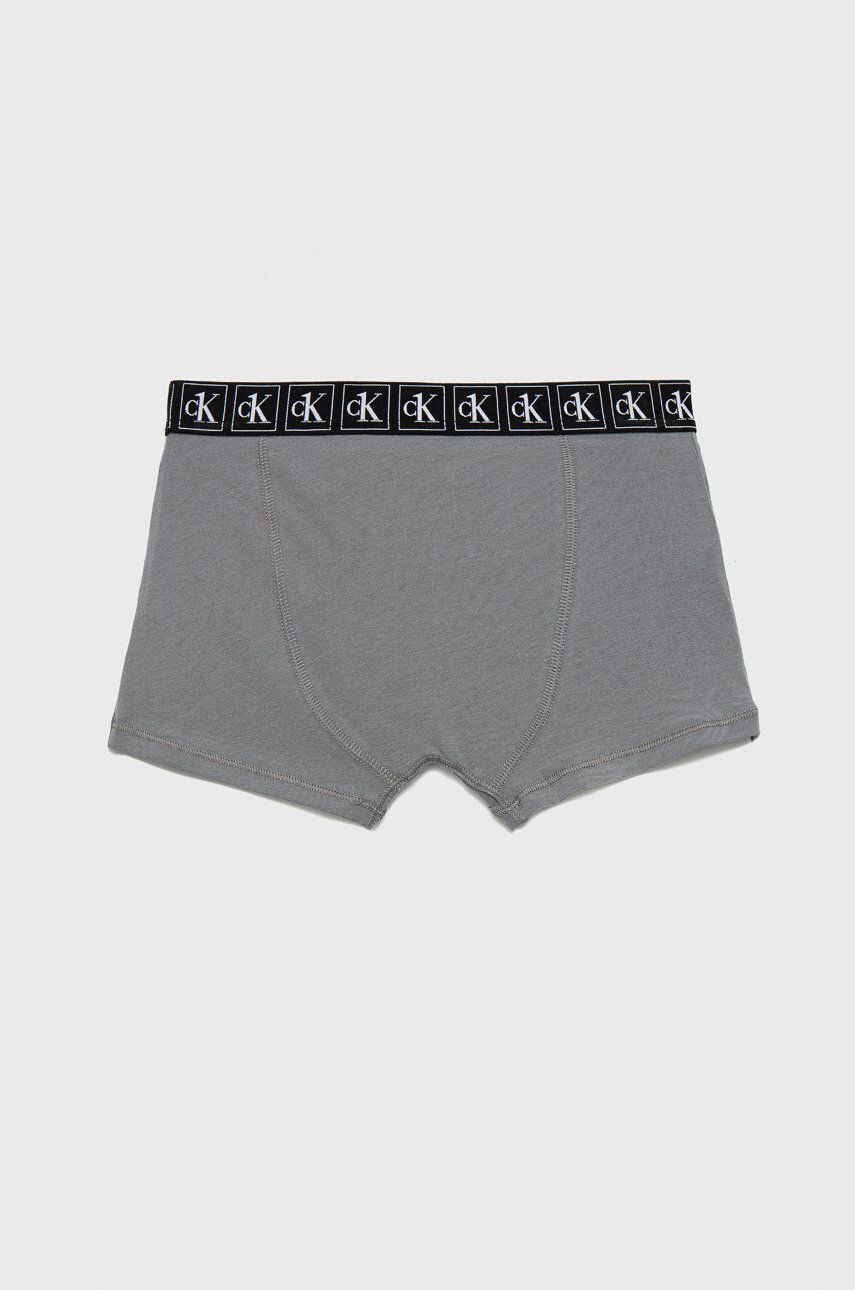 Calvin Klein Underwear Dětské boxerky vínová barva - Pepit.cz