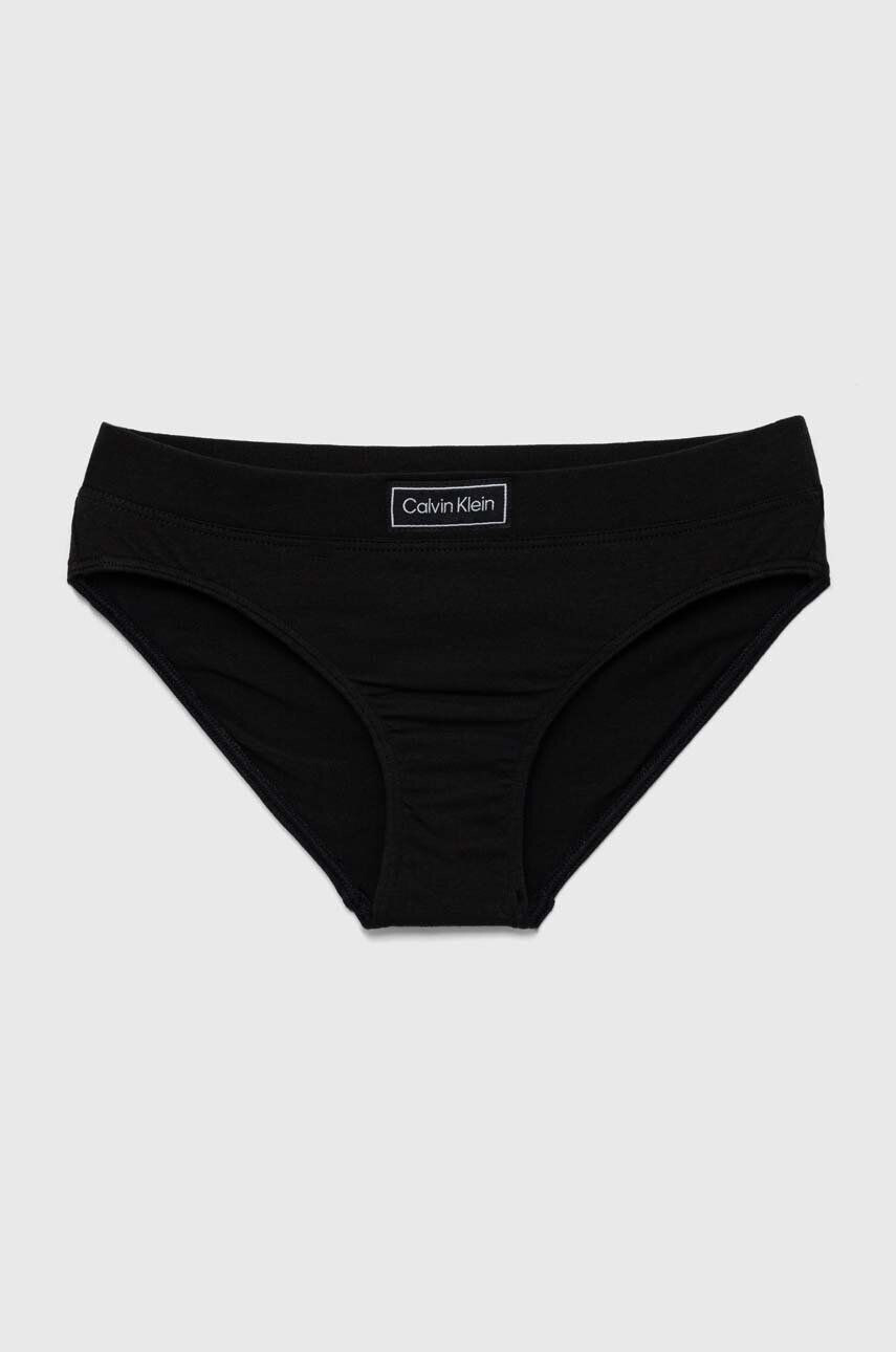 Calvin Klein Underwear Dětské kalhotky 2-pack černá barva - Pepit.cz