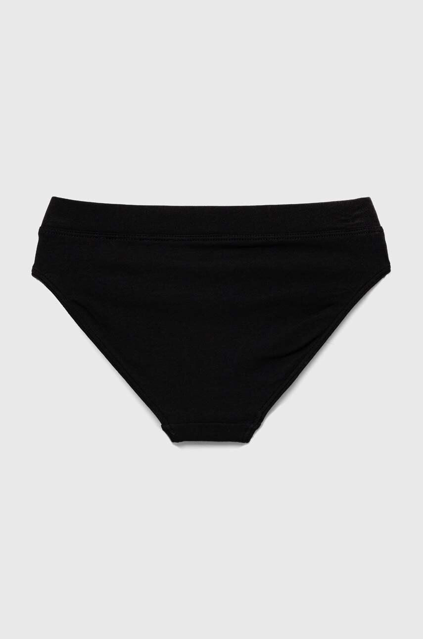 Calvin Klein Underwear Dětské kalhotky 2-pack černá barva - Pepit.cz