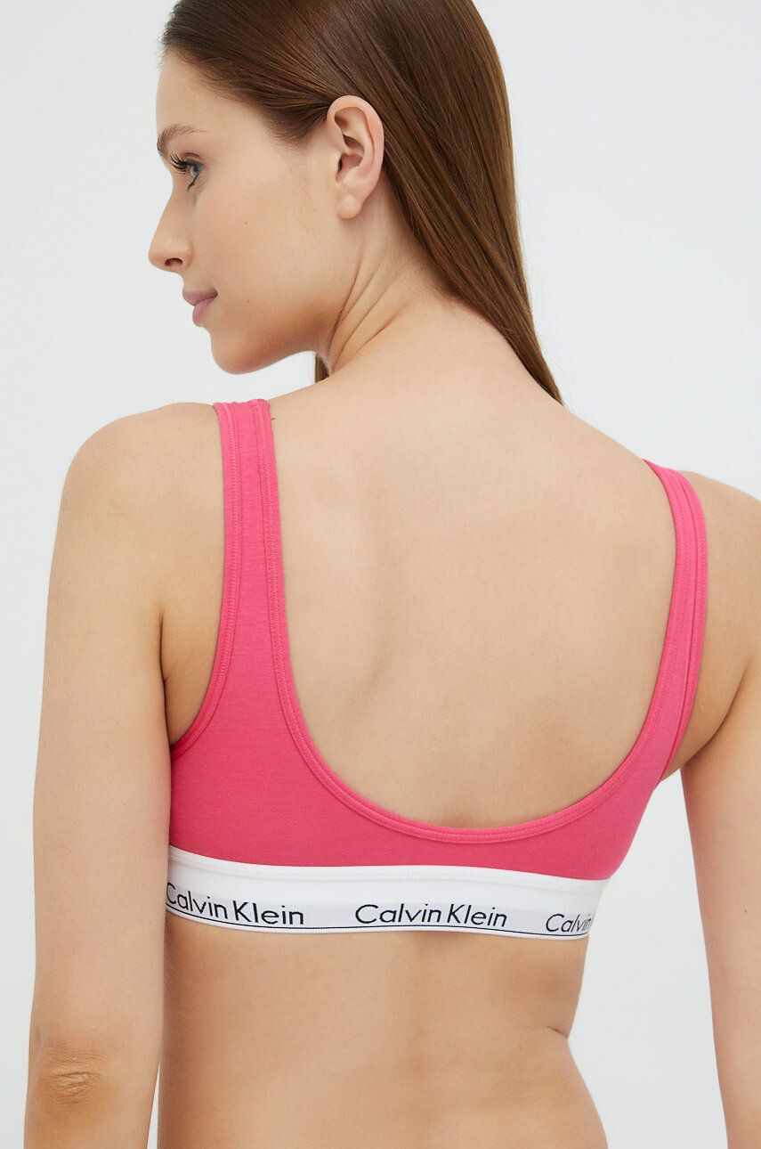 Calvin Klein Underwear Podprsenka růžová barva - Pepit.cz