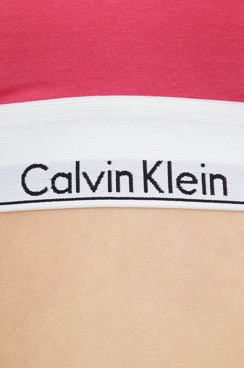 Calvin Klein Underwear Podprsenka růžová barva - Pepit.cz