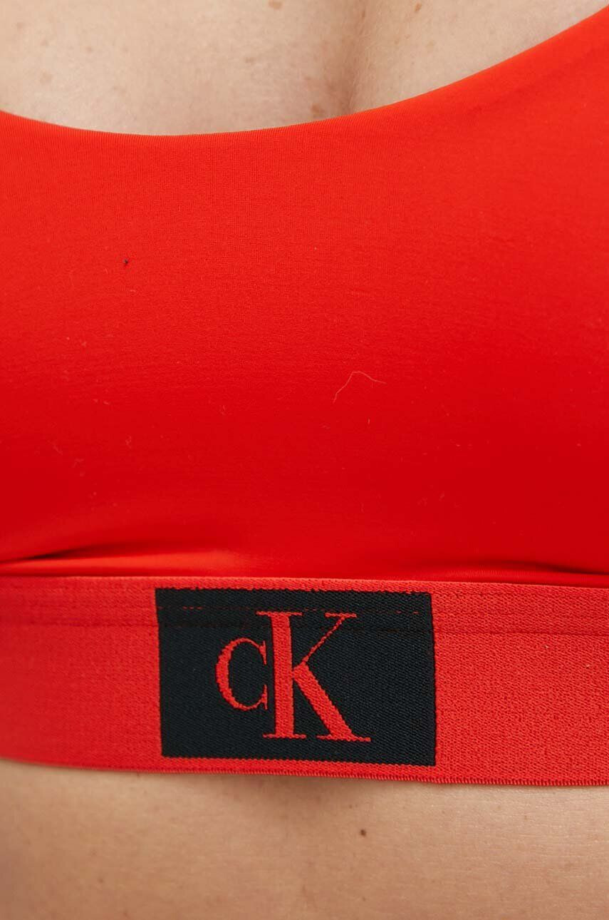 Calvin Klein Underwear Podprsenka červená barva - Pepit.cz