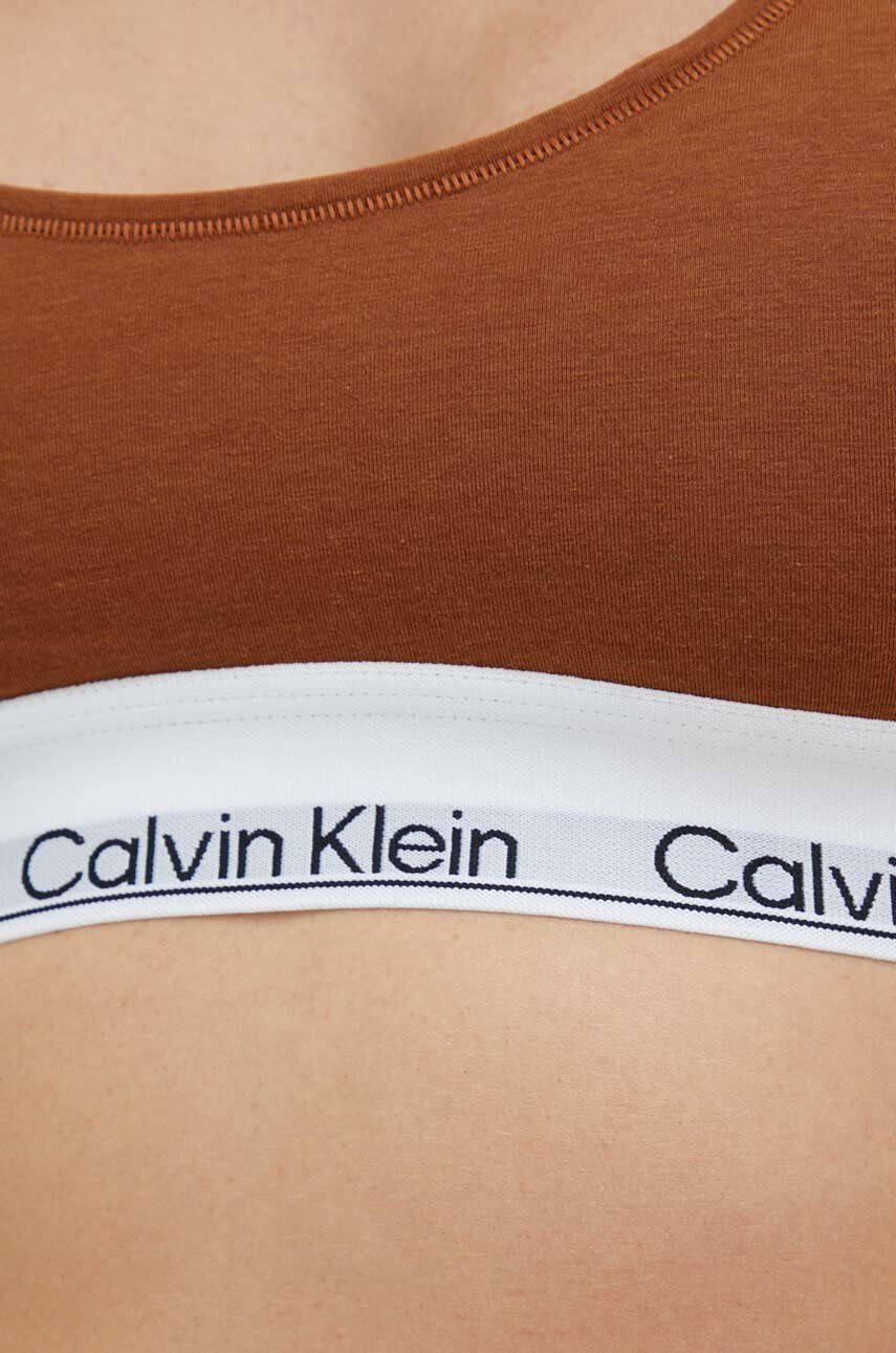 Calvin Klein Underwear Podprsenka zelená barva - Pepit.cz