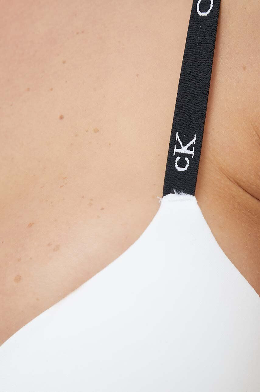 Calvin Klein Underwear Podprsenka bílá barva - Pepit.cz