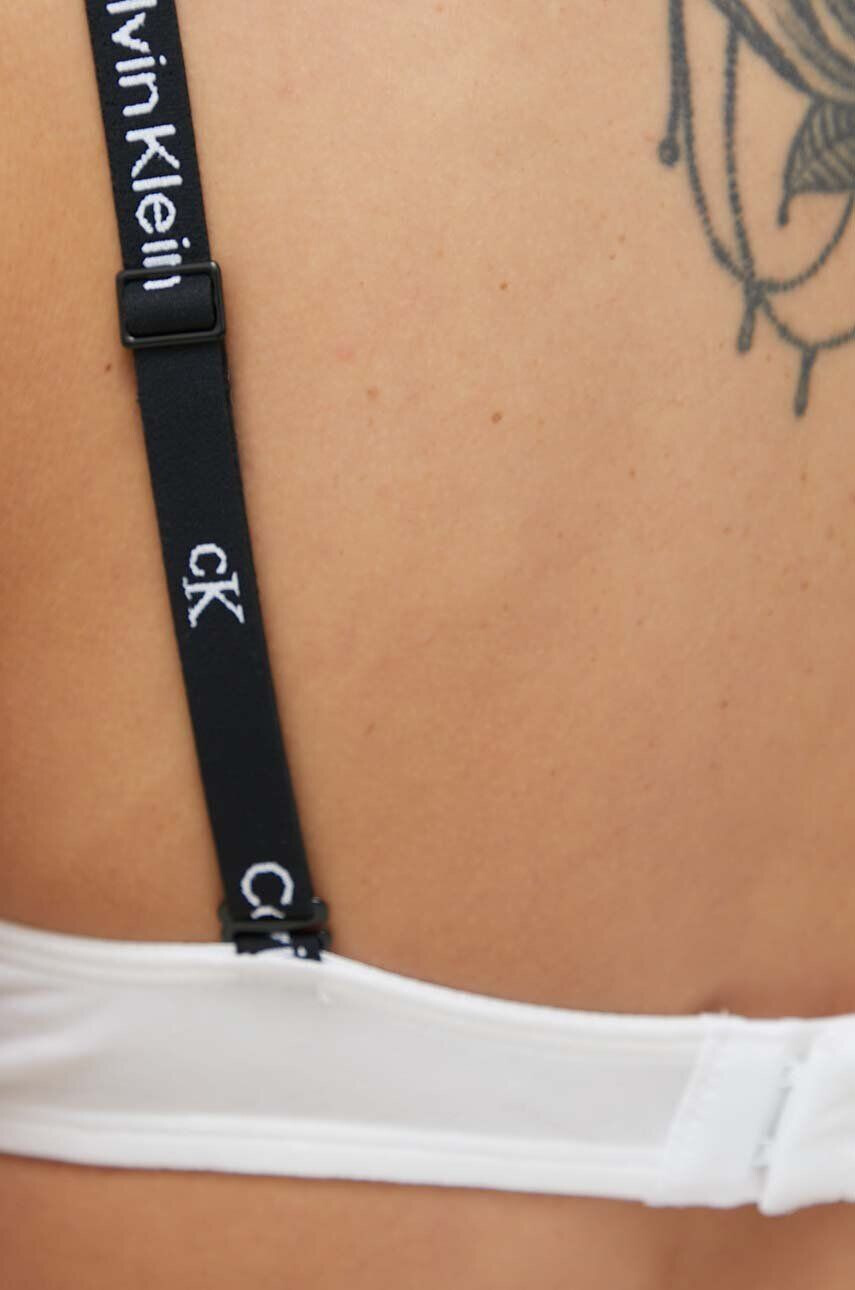 Calvin Klein Underwear Podprsenka bílá barva - Pepit.cz