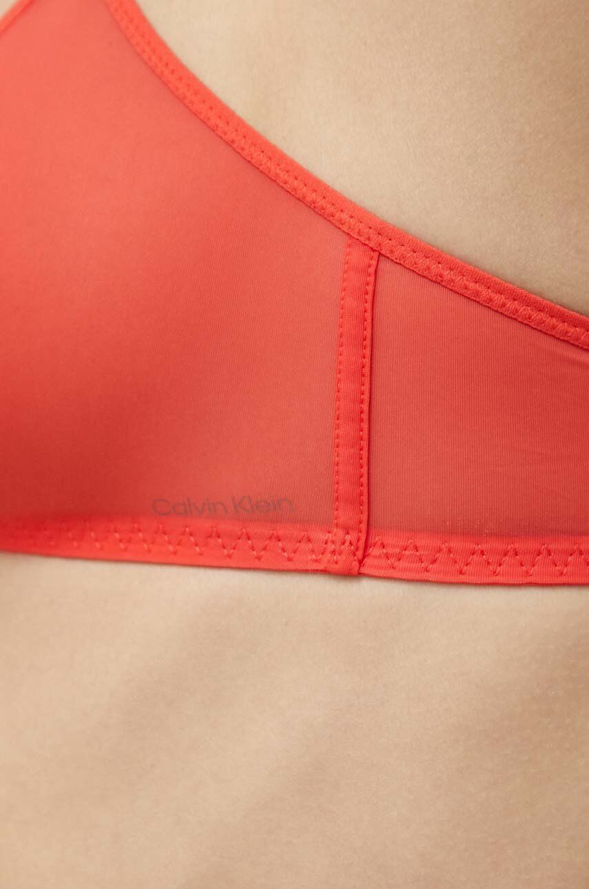 Calvin Klein Underwear Podprsenka oranžová barva - Pepit.cz