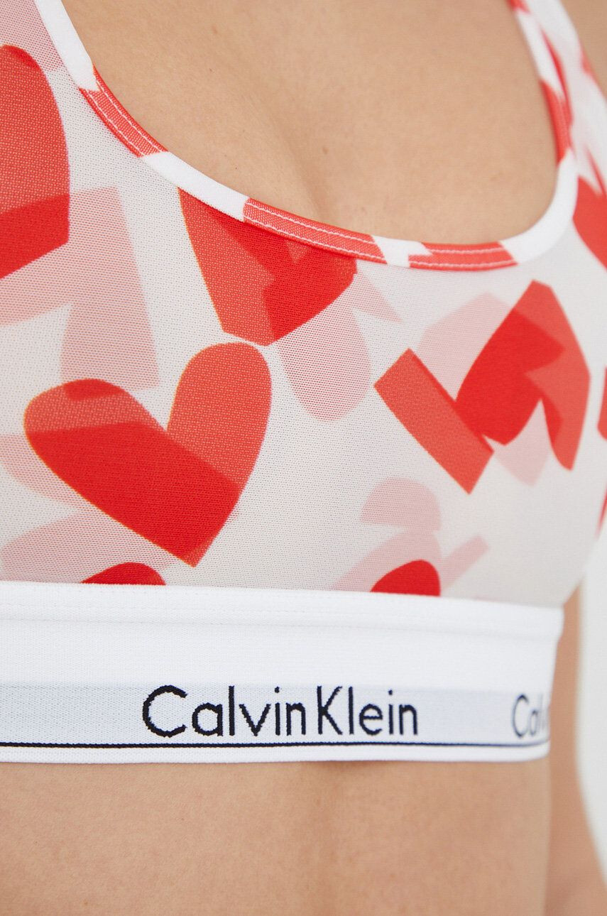 Calvin Klein Underwear Podprsenka fialová barva - Pepit.cz