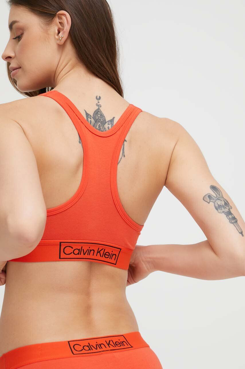 Calvin Klein Underwear Podprsenka červená barva - Pepit.cz