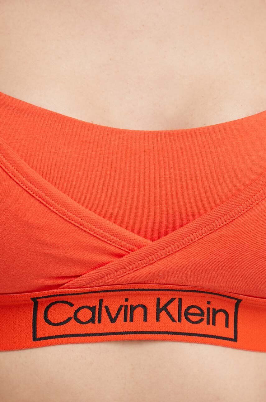 Calvin Klein Underwear Podprsenka červená barva - Pepit.cz