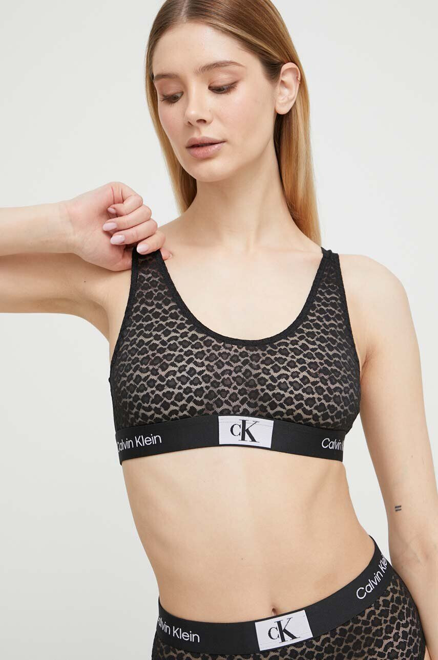 Calvin Klein Underwear Podprsenka černá barva - Pepit.cz