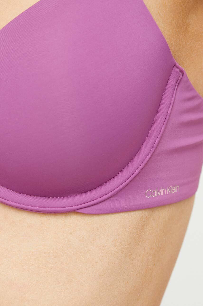 Calvin Klein Underwear Podprsenka fialová barva - Pepit.cz