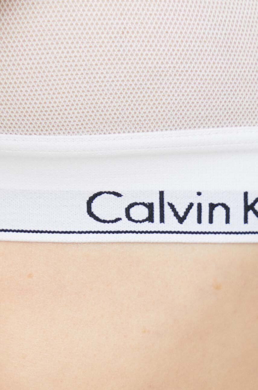 Calvin Klein Underwear Podprsenka bílá barva - Pepit.cz