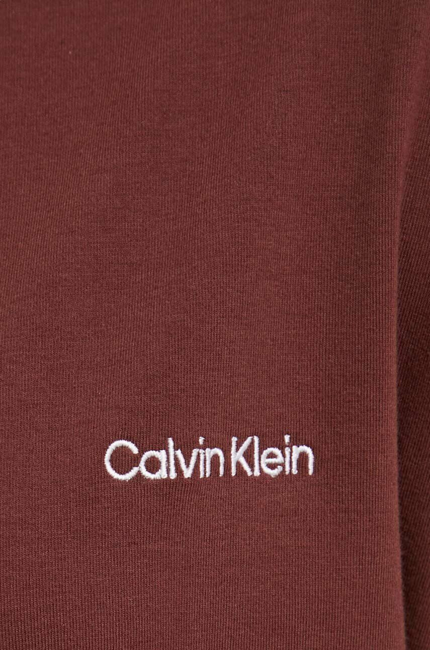 Calvin Klein Underwear Pyžamo šedá barva s potiskem - Pepit.cz