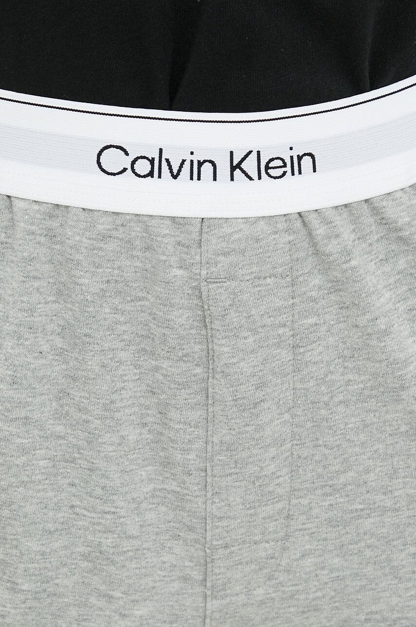 Calvin Klein Underwear Kalhoty dámské šedá barva - Pepit.cz