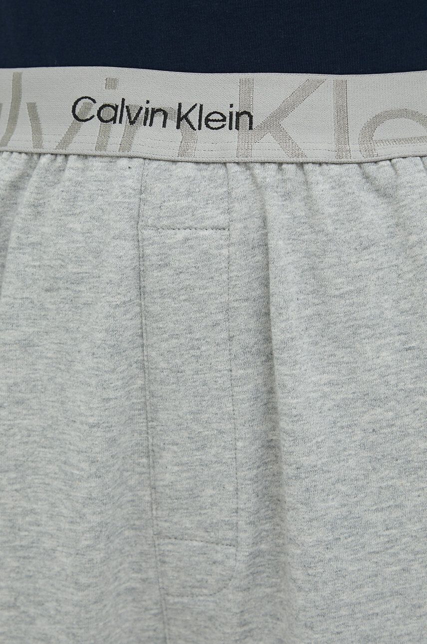 Calvin Klein Underwear Kalhoty dámské šedá barva - Pepit.cz