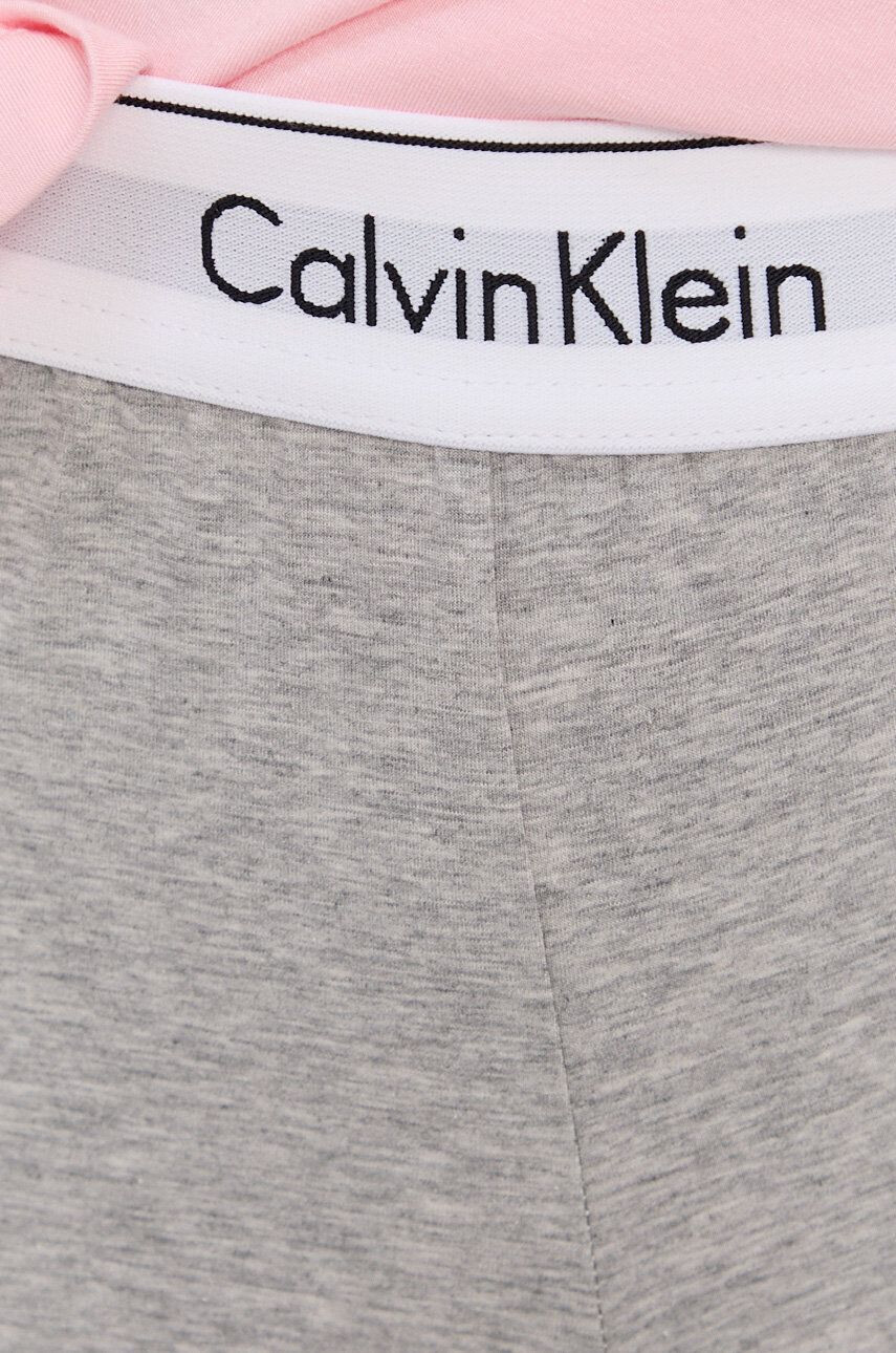 Calvin Klein Underwear Legíny dámské šedá barva - Pepit.cz