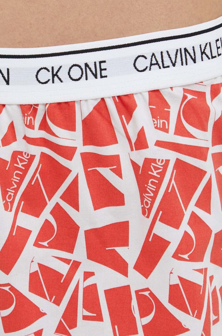 Calvin Klein Underwear Pyžamové šortky dámské červená barva - Pepit.cz