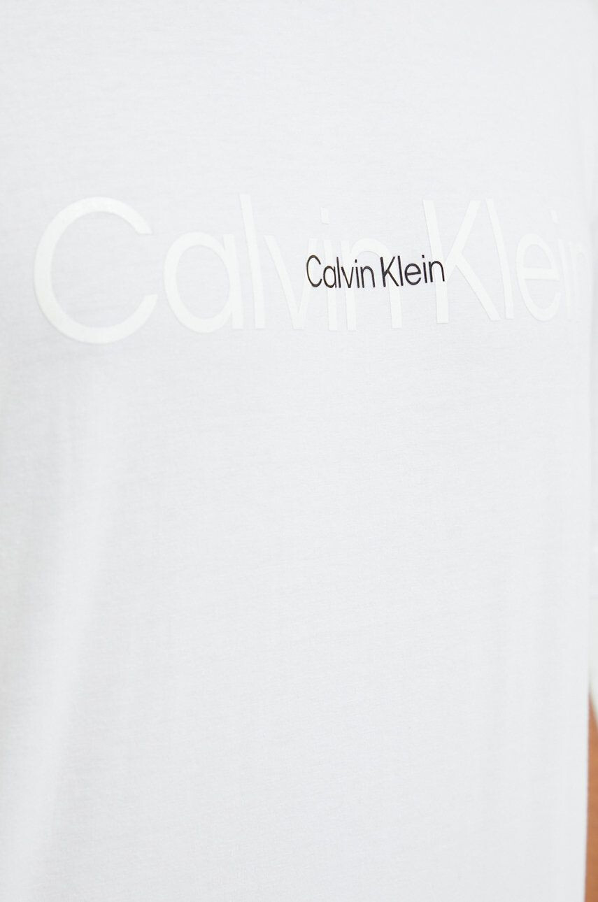 Calvin Klein Underwear Pyžamové tričko bílá barva s potiskem - Pepit.cz