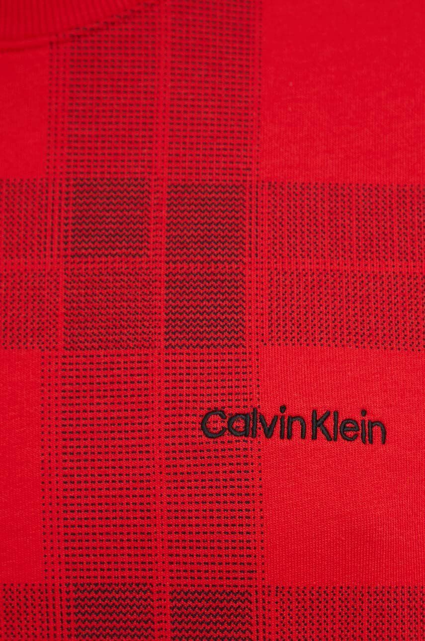 Calvin Klein Underwear Tričko s dlouhým rukávem červená barva - Pepit.cz