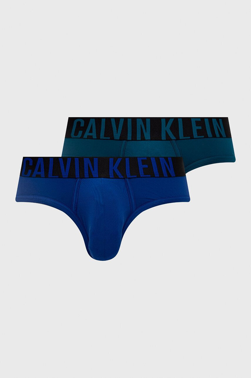 Calvin Klein Underwear Spodní prádlo 2-pack pánské tmavomodrá barva - Pepit.cz