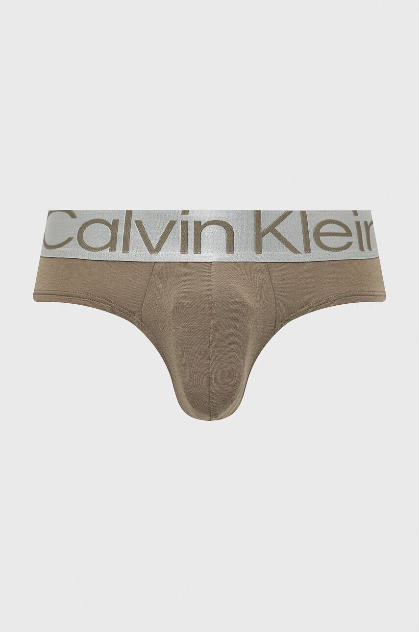 Calvin Klein Underwear Spodní prádlo 3-pack pánské zelená barva - Pepit.cz