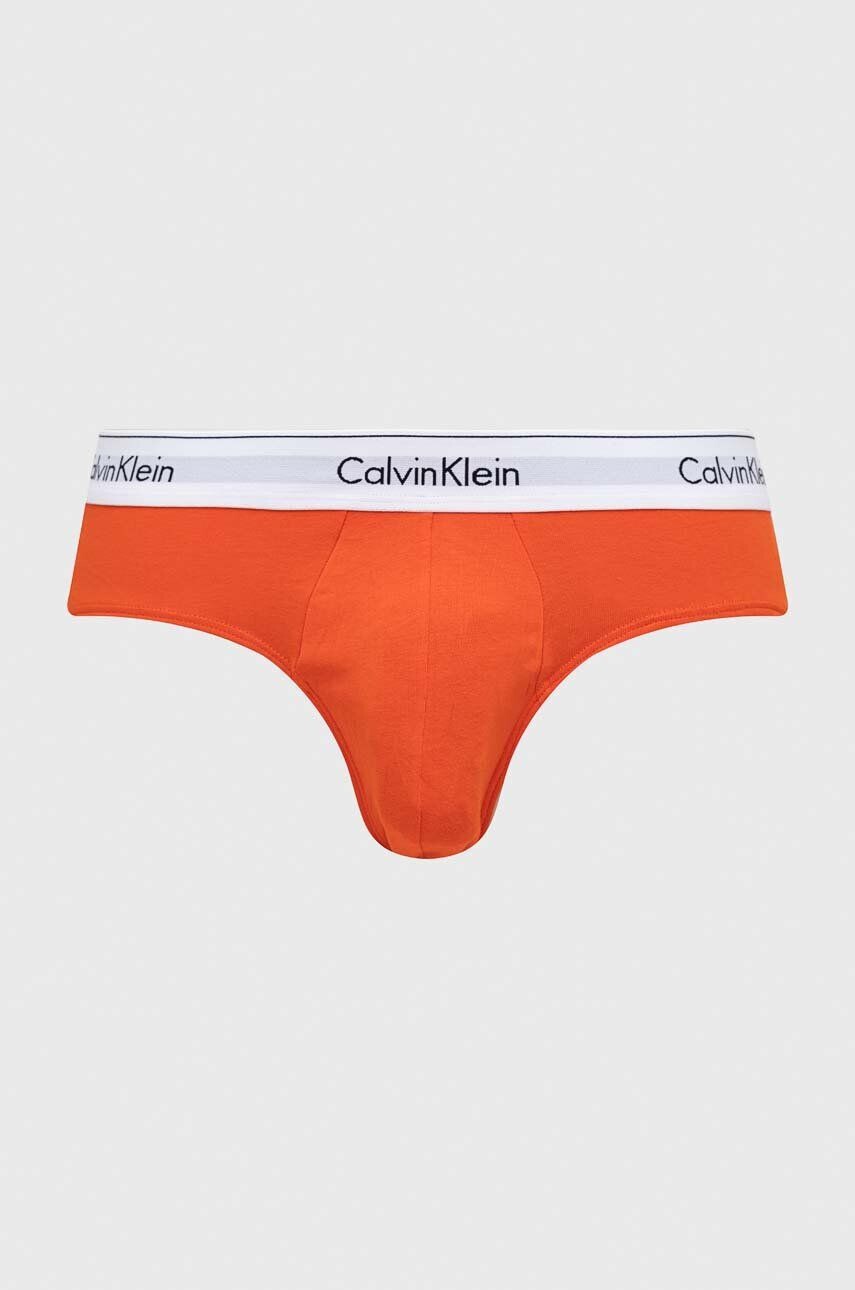 Calvin Klein Underwear Spodní prádlo 3-pack pánské oranžová barva - Pepit.cz