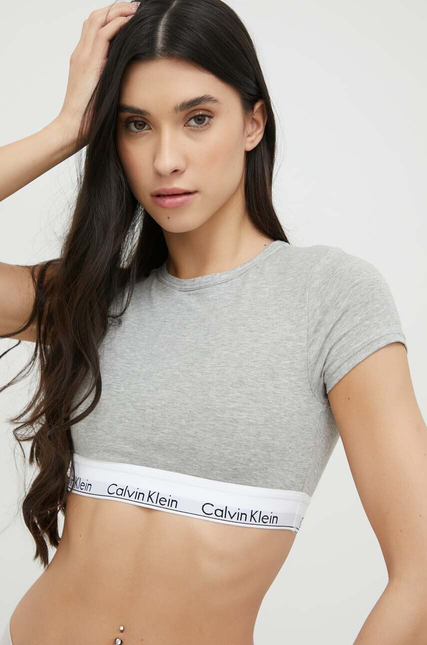 Calvin Klein Underwear Tričko šedá barva - Pepit.cz