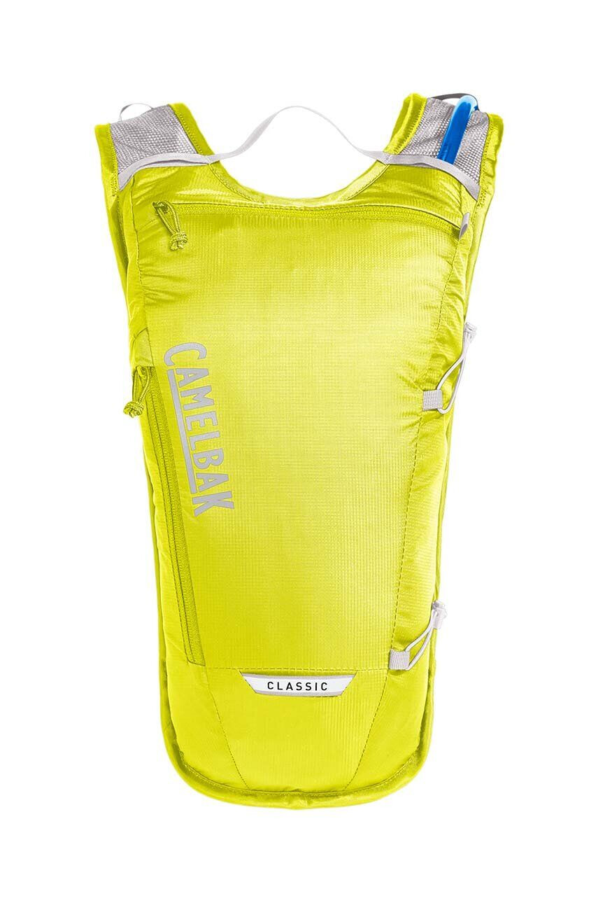 Camelbak Cyklistický batoh s vodním měchem Classic Light žlutá barva s potiskem - Pepit.cz