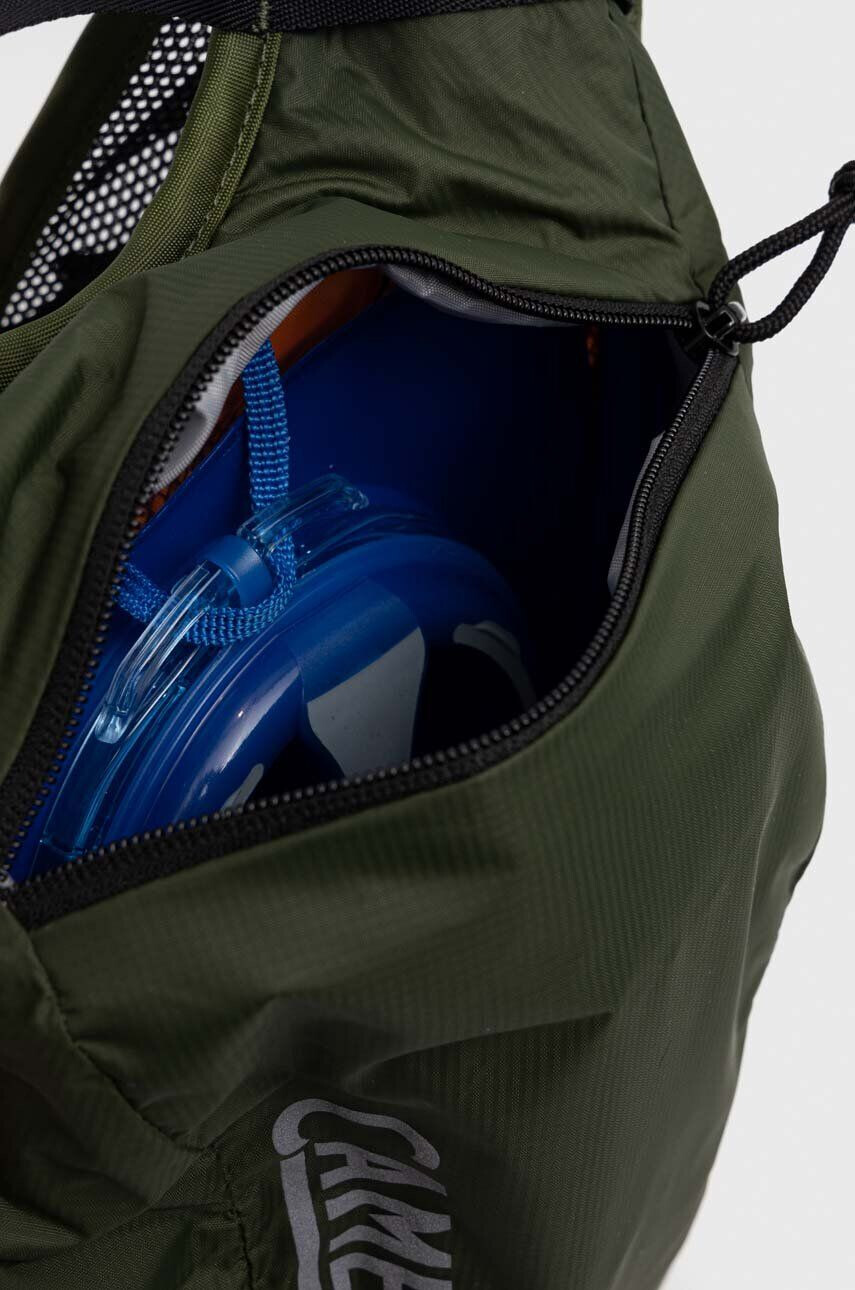 Camelbak Cyklistický batoh s vodním měchem Hydrobak Light zelená barva s potiskem - Pepit.cz