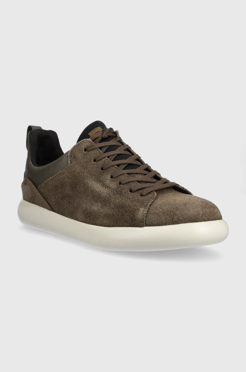 Camper Semišové sneakers boty Pelotas Capsule Xl zelená barva - Pepit.cz