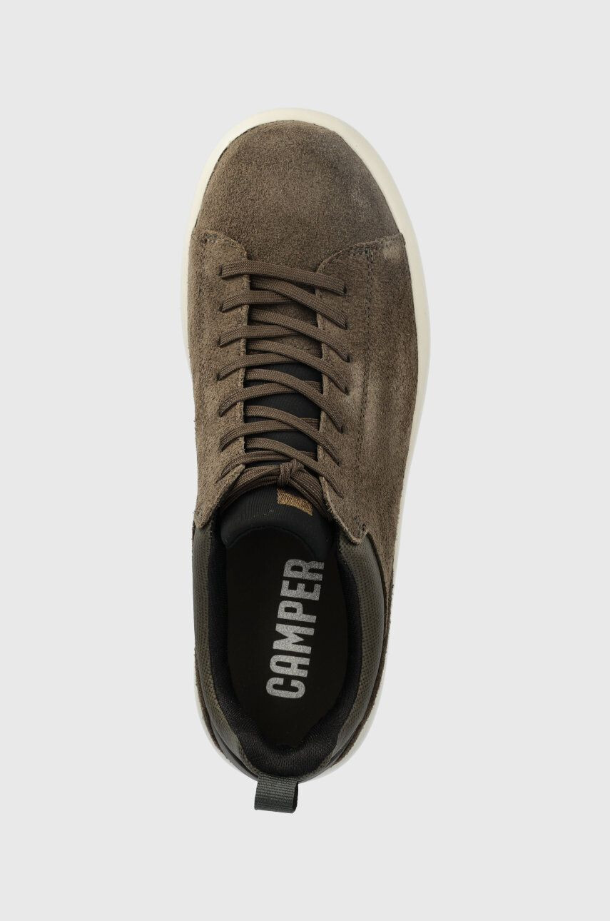 Camper Semišové sneakers boty Pelotas Capsule Xl zelená barva - Pepit.cz