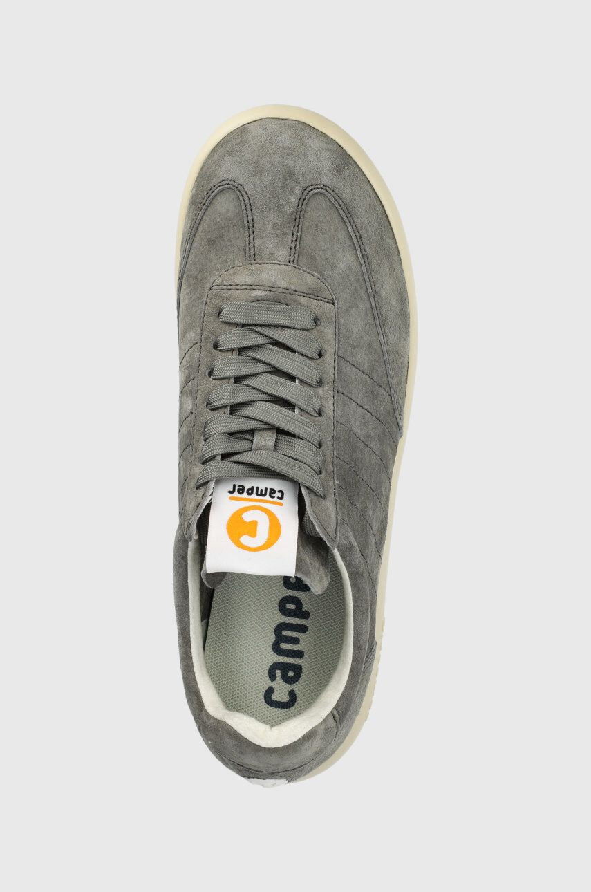 Camper Semišové sneakers boty Pelotas Xlf šedá barva - Pepit.cz