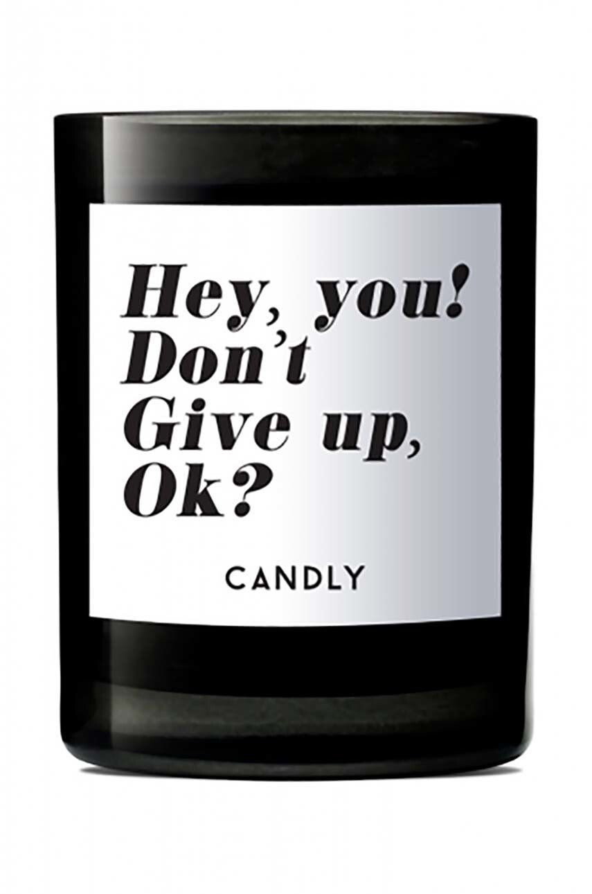 Candly Vonná sójová svíčka Hey you? Don't give up ok? 250 g - Pepit.cz