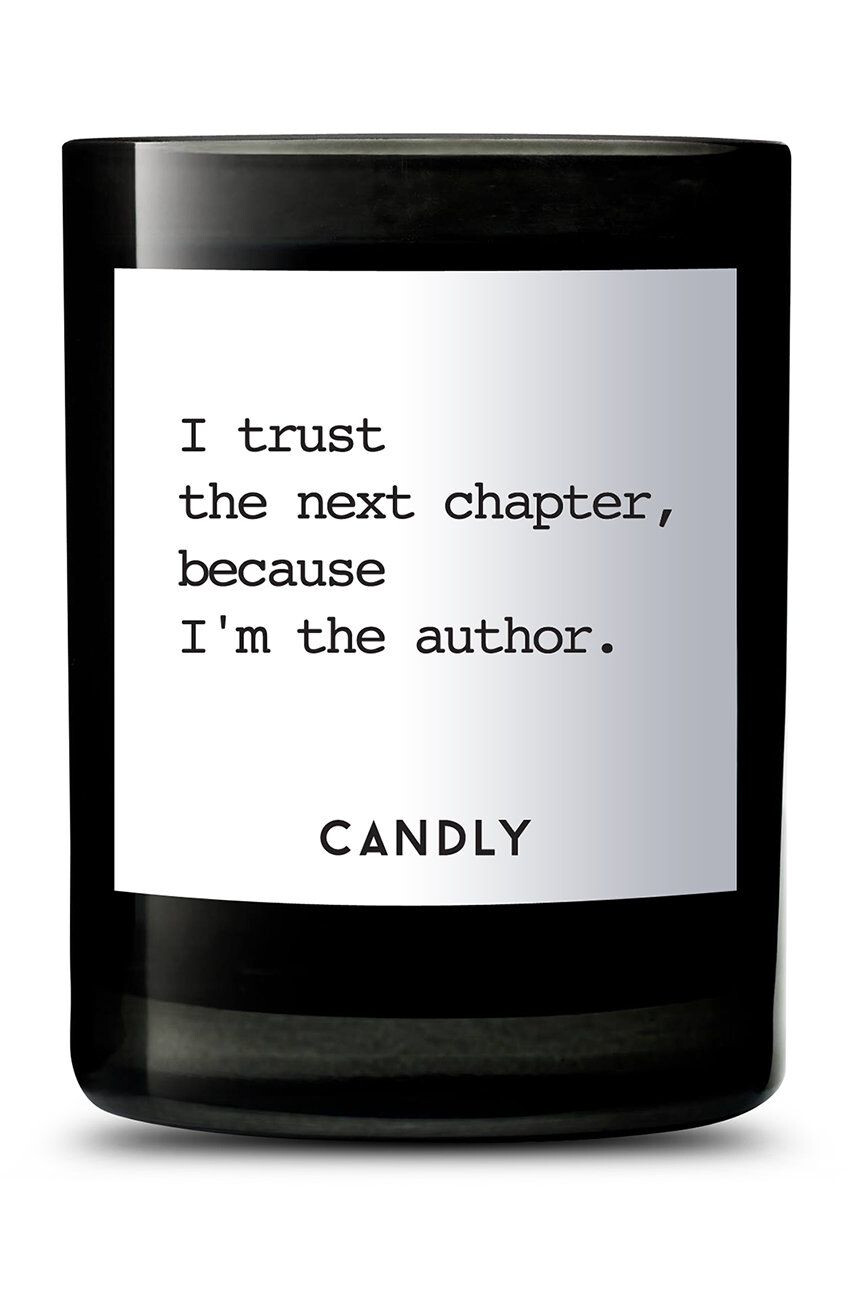 Candly Vonná sójová svíčka I trust the next chapter. - Pepit.cz