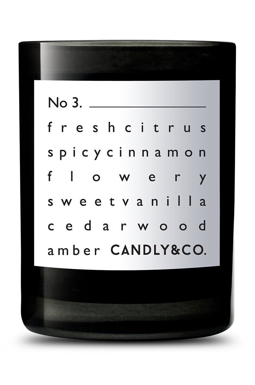 Candly Vonná sójová svíčka No.3 Citrus & Cinnamon - Pepit.cz