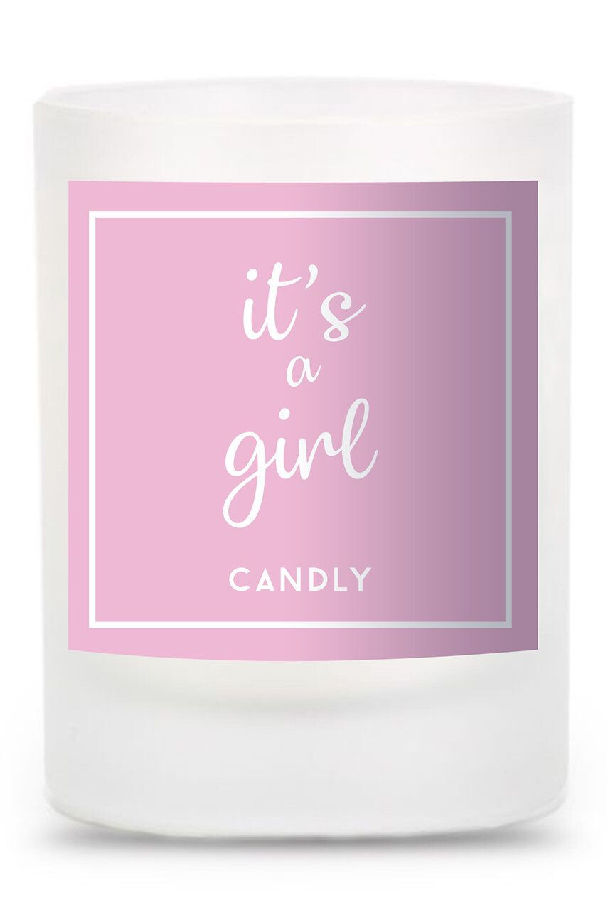 Candly Vonná sójová svíčka It's a girl. 250 g - Pepit.cz