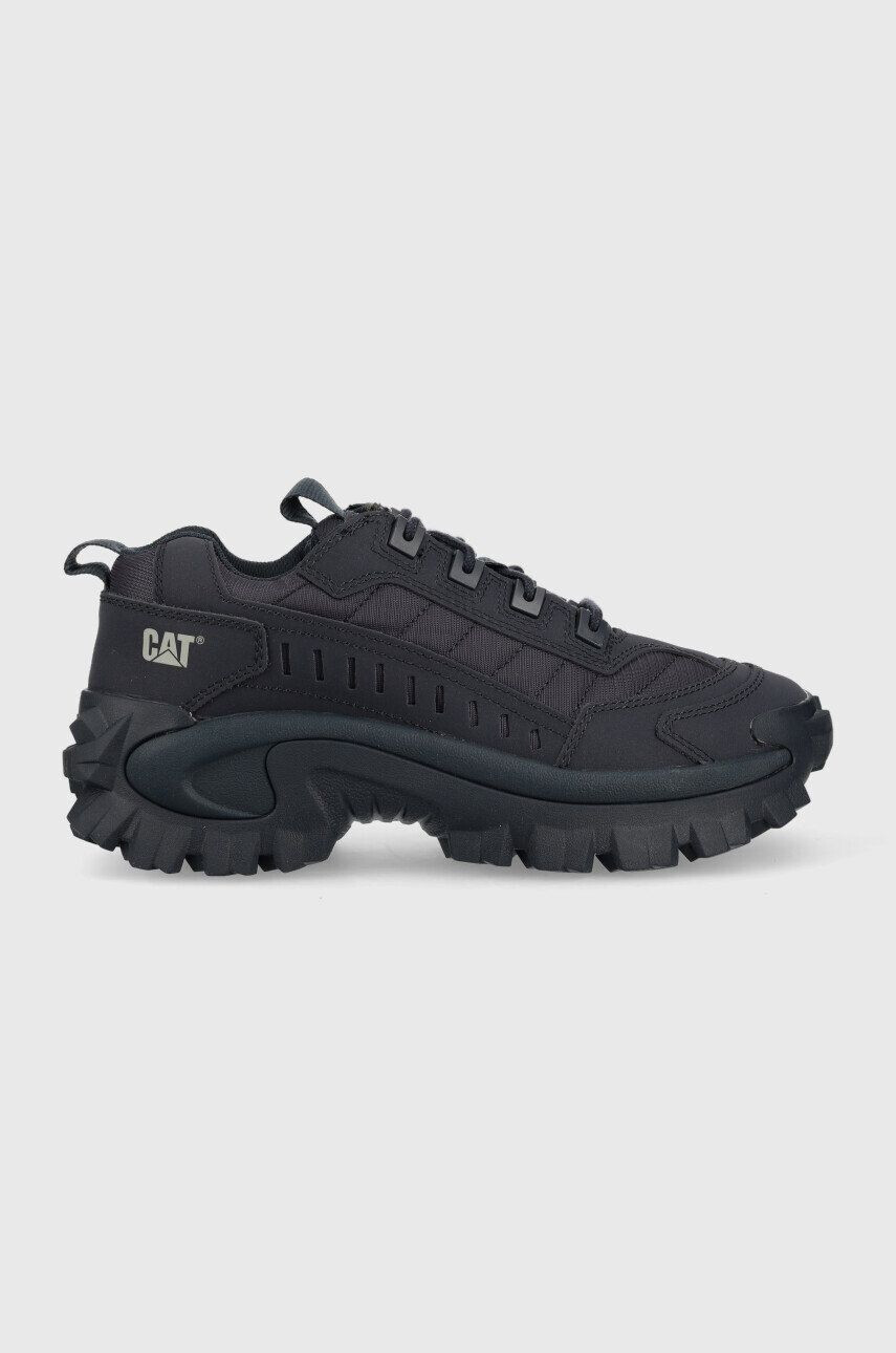 Caterpillar Kožené sneakers boty Intruder tmavomodrá barva - Pepit.cz